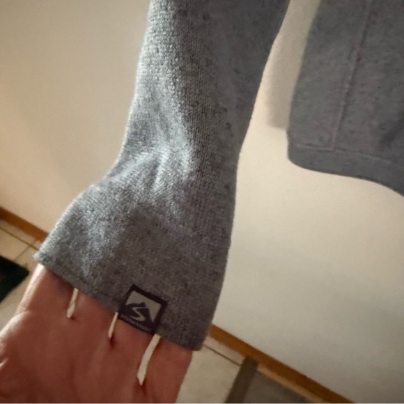 Storm Creek Overachiever Pullover “Vail” Logo Gray Sweater Fleece Men’s X-small - Picture 3 of 13